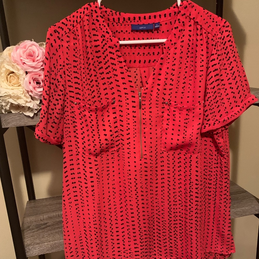 Apt 9 work blouse